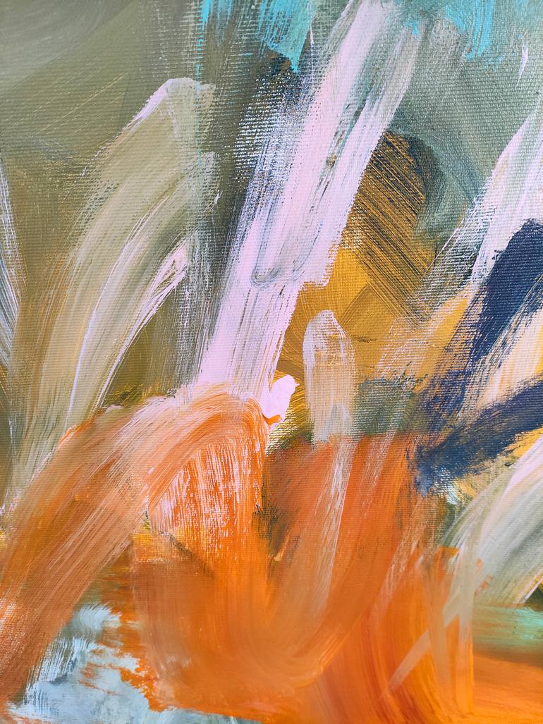 Original Abstract Expressionism Abstract Painting by Emily Starck