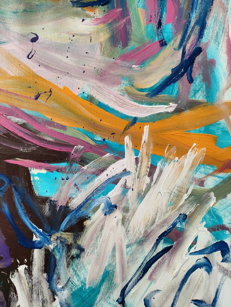 Original Abstract Painting by Emily STARCK