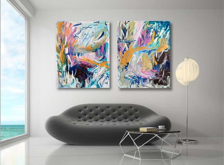 Original Abstract Painting by Emily STARCK