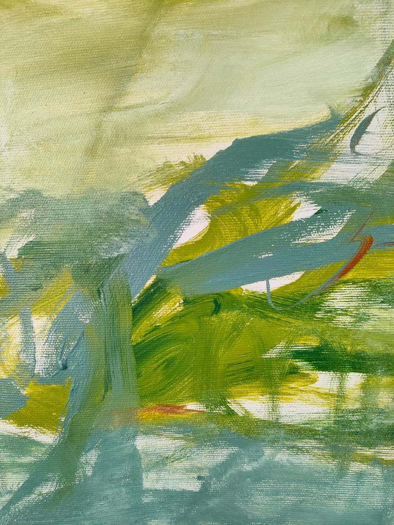 Original Abstract Expressionism Abstract Painting by Emily Starck