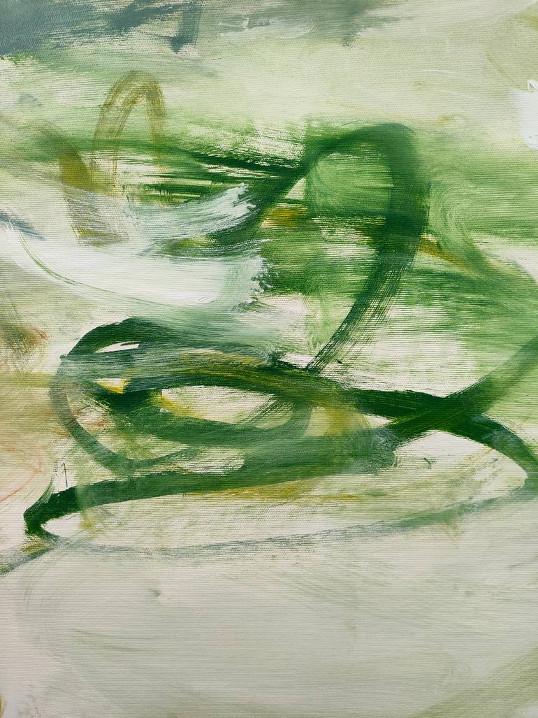 Original Abstract Expressionism Abstract Painting by Emily Starck