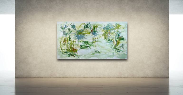 Original Abstract Expressionism Abstract Painting by Emily Starck