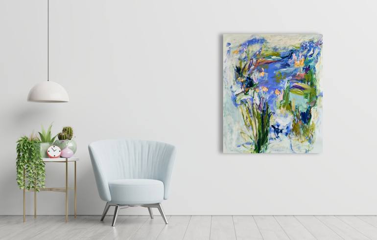 Original Abstract Expressionism Nature Painting by Emily STARCK