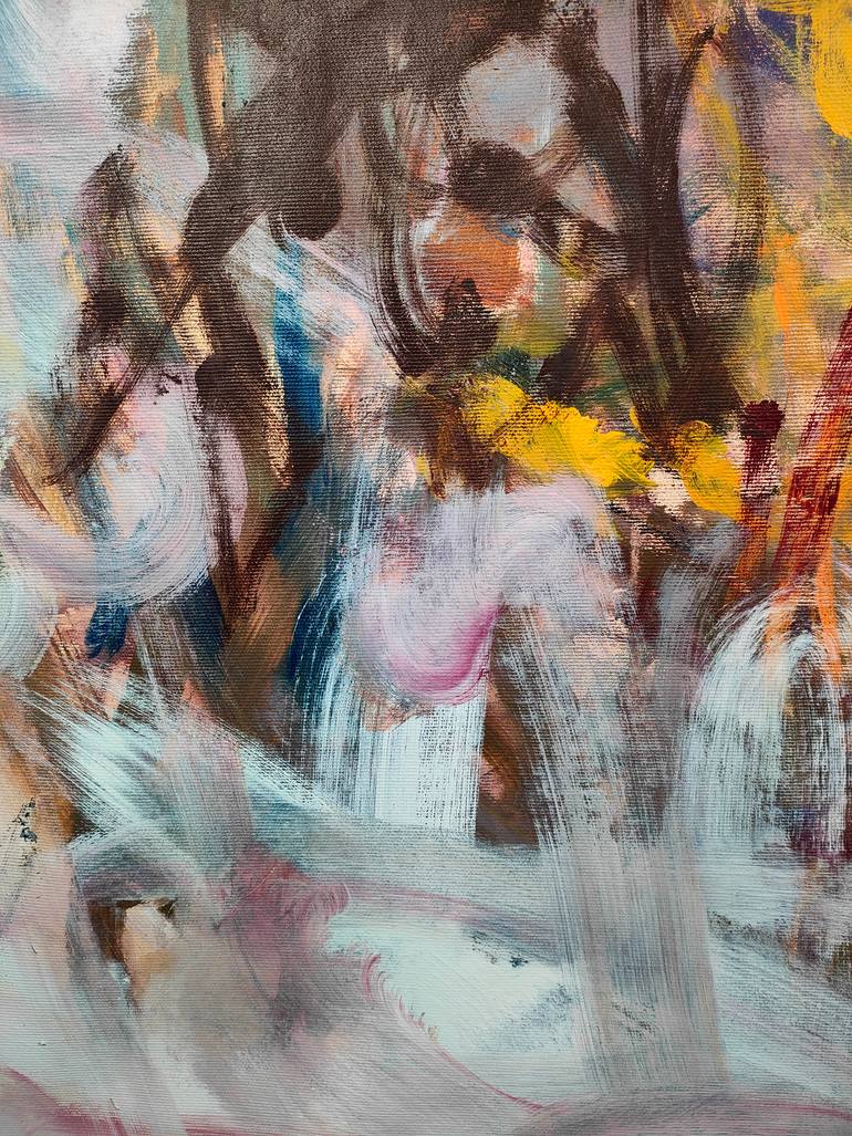 Original Abstract Expressionism Abstract Painting by Emily Starck