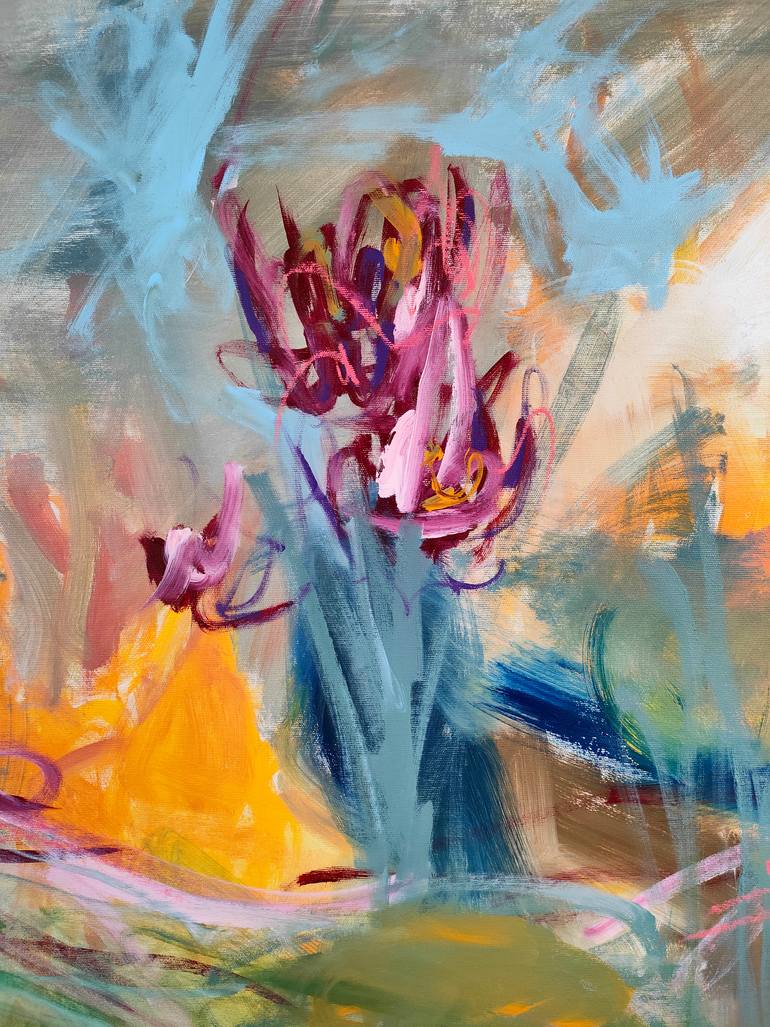 Original Abstract Expressionism Abstract Painting by Emily Starck