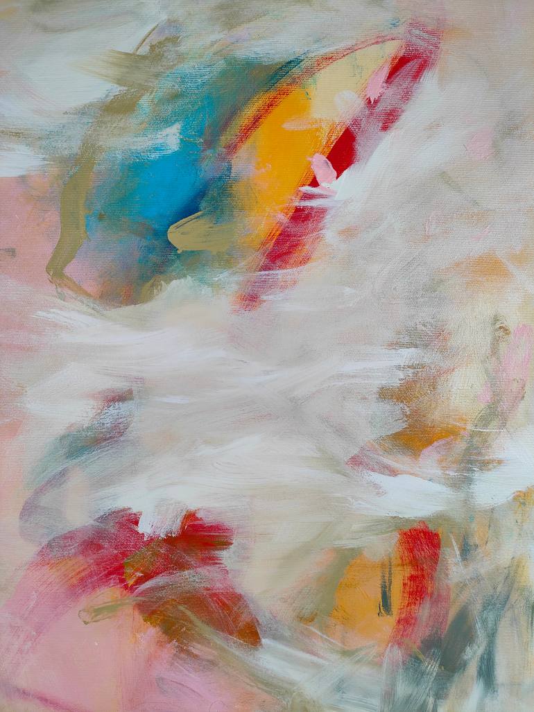 Original Abstract Expressionism Abstract Painting by Emily Starck