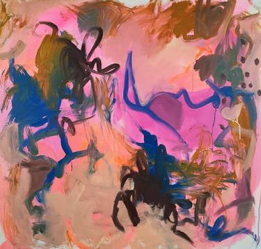 Original Abstract Expressionism Abstract Paintings by Emily STARCK