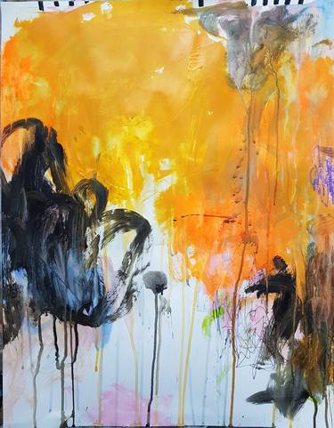 Original Abstract Paintings by Emily STARCK