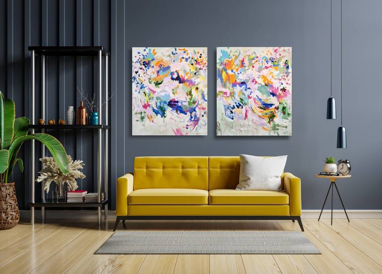 Original Abstract Painting by Emily STARCK