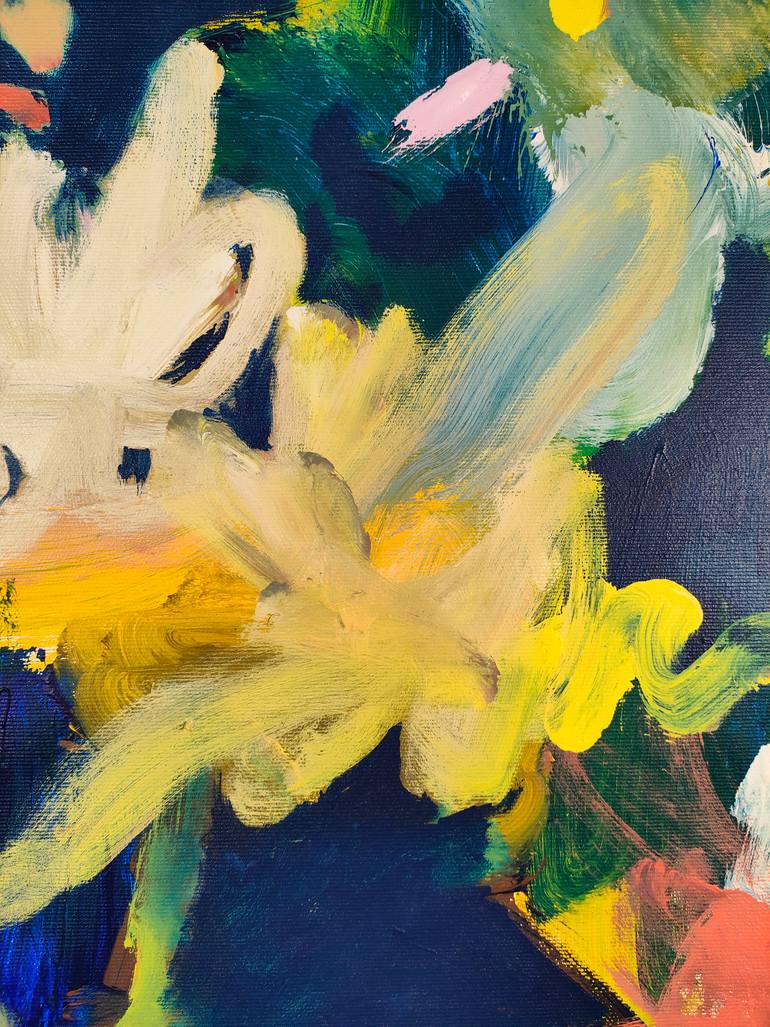 Original Abstract Expressionism Abstract Painting by Emily Starck