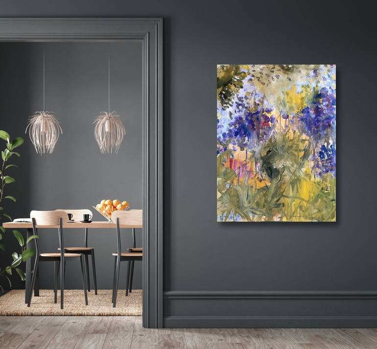 Original Floral Painting by Emily STARCK
