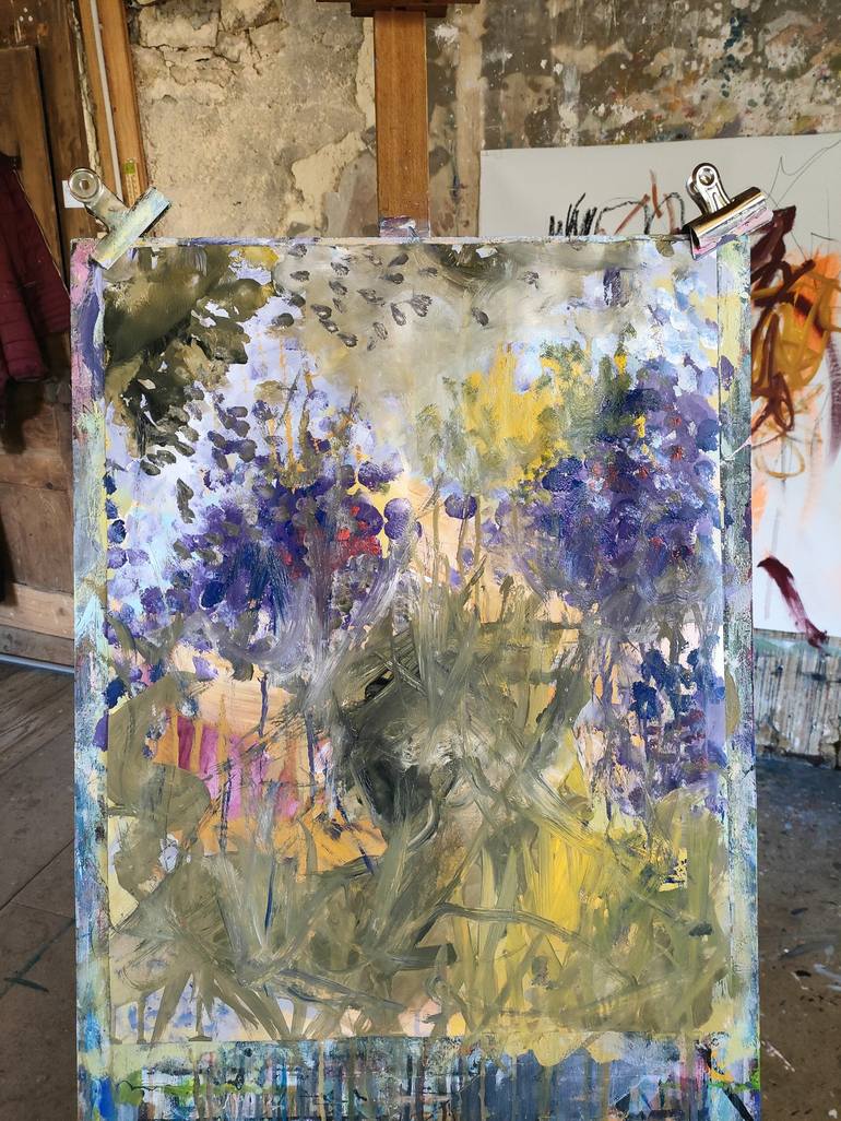 Original Floral Painting by Emily STARCK