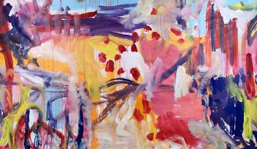 Original Abstract Expressionism Abstract Paintings by Emily STARCK