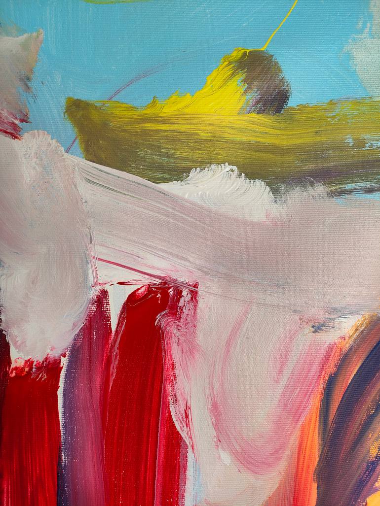 Original Abstract Expressionism Abstract Painting by Emily Starck