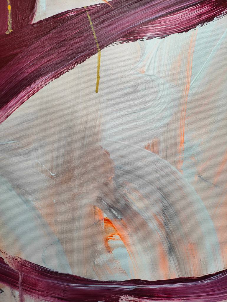 Original Abstract Expressionism Music Painting by Emily Starck