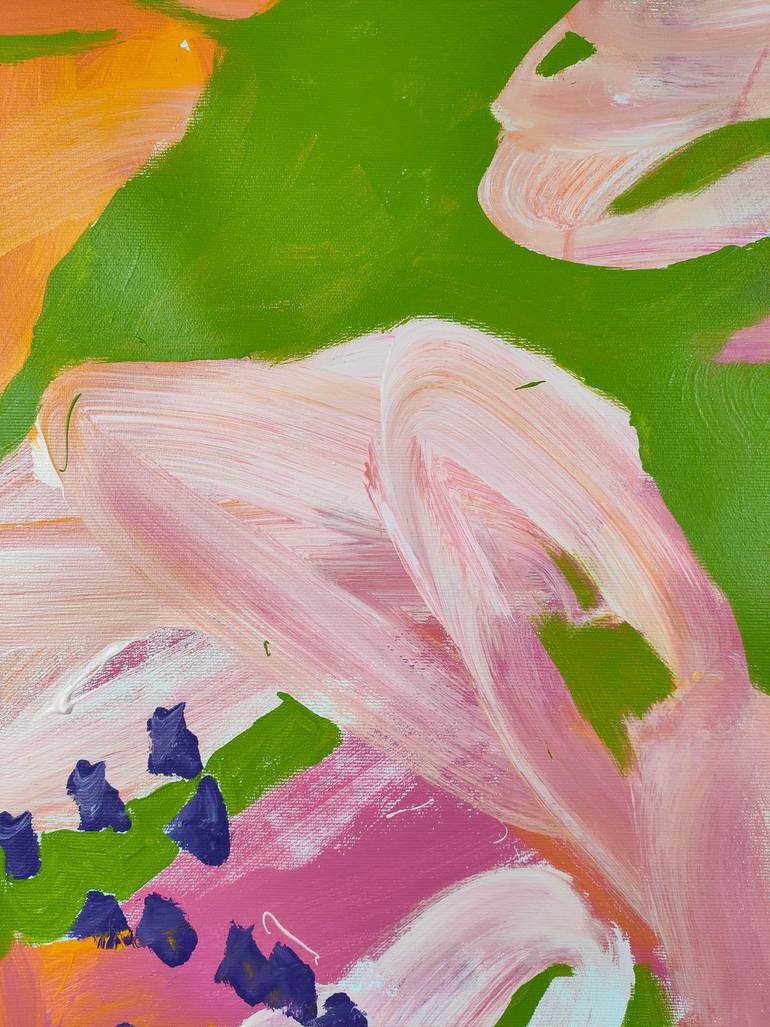 Original Abstract Expressionism Abstract Painting by Emily Starck
