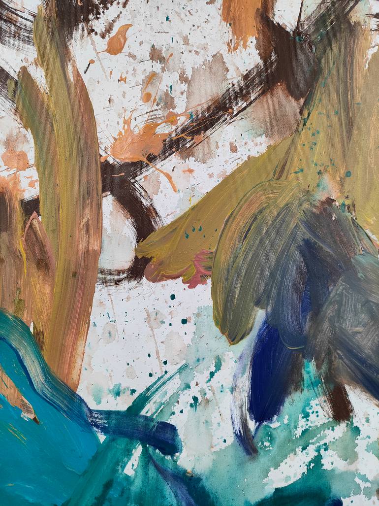 Original Abstract Expressionism Abstract Painting by Emily Starck