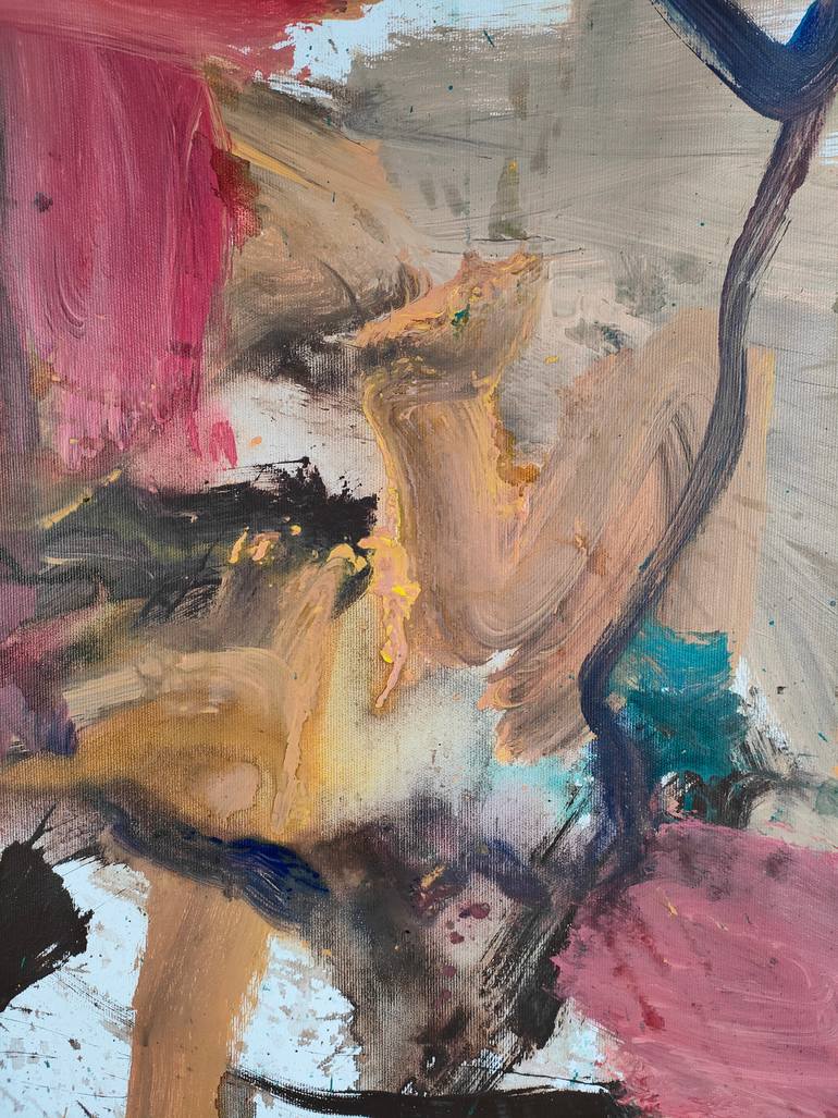 Original Abstract Expressionism Abstract Painting by Emily Starck