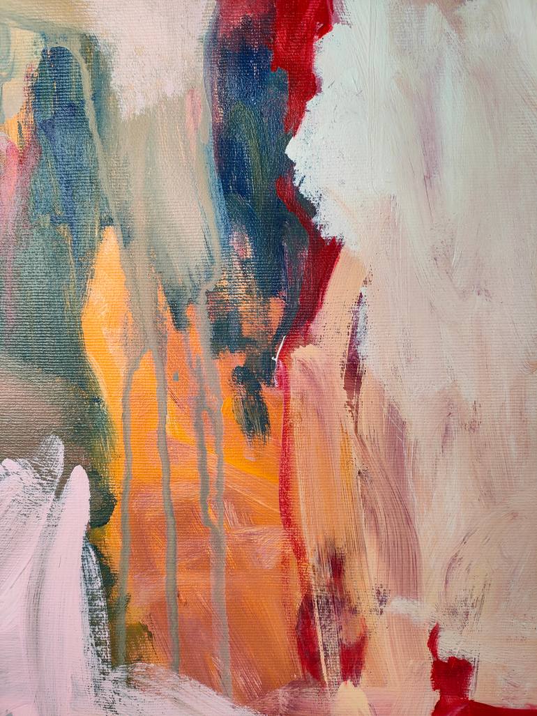 Original Abstract Expressionism Abstract Painting by Emily Starck