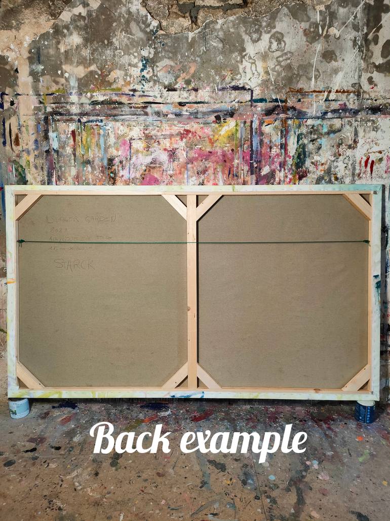 Original Abstract Expressionism Abstract Painting by Emily Starck