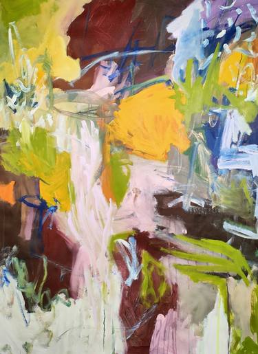 Original Abstract Expressionism Abstract Paintings by Emily STARCK