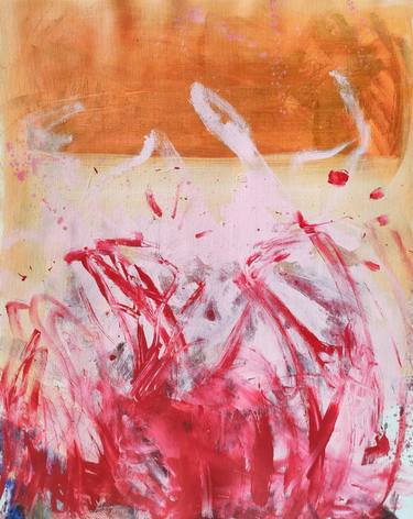 Original Abstract Expressionism Abstract Paintings by Emily Starck