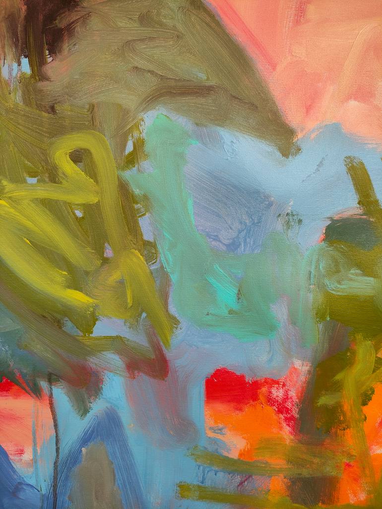 Original Abstract Expressionism Abstract Painting by Emily Starck