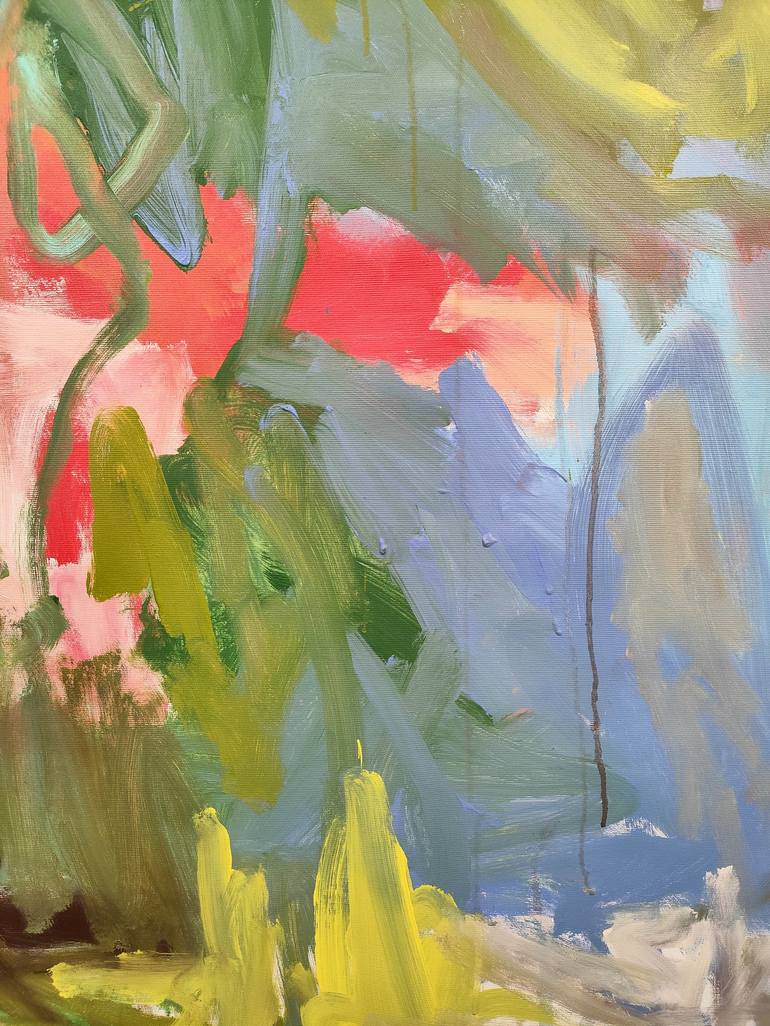 Original Abstract Expressionism Abstract Painting by Emily Starck