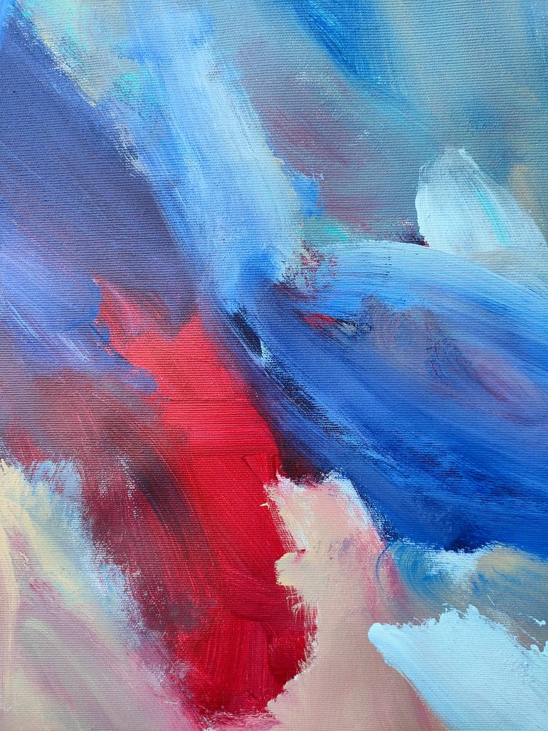Original Abstract Expressionism Abstract Painting by Emily Starck