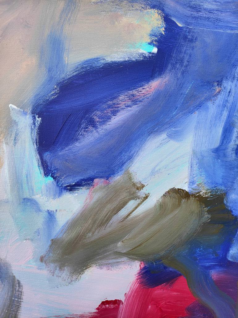 Original Abstract Expressionism Abstract Painting by Emily Starck