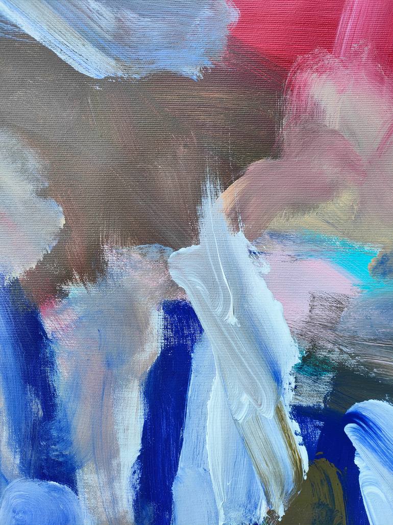 Original Abstract Expressionism Abstract Painting by Emily Starck