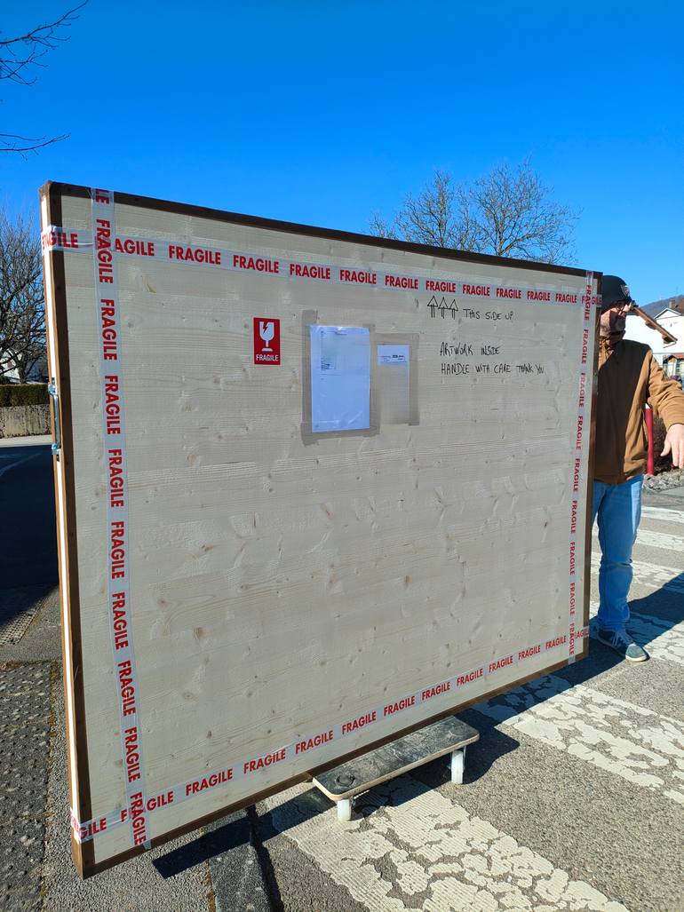 Original Abstract Expressionism Abstract Painting by Emily Starck