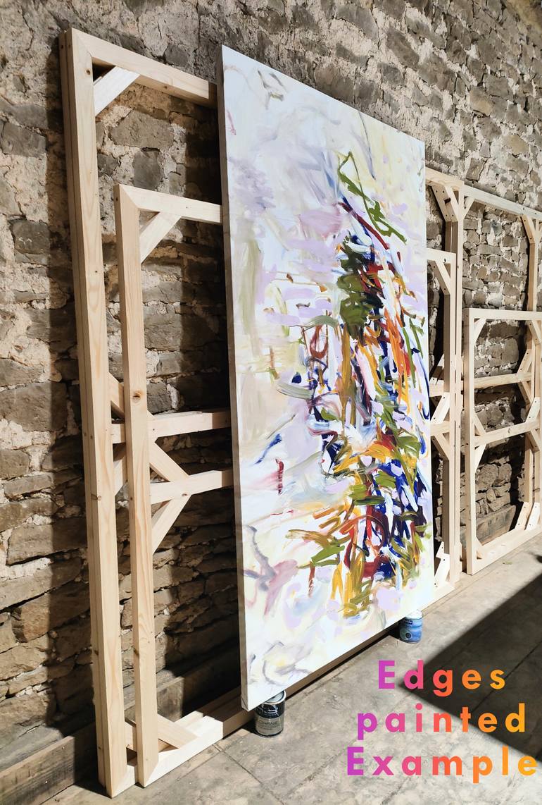 Original Abstract Expressionism Abstract Painting by Emily Starck