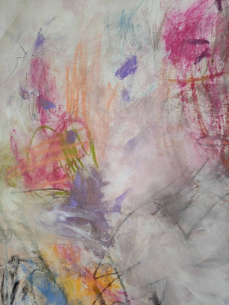Original Abstract Expressionism Abstract Drawing by Emily STARCK