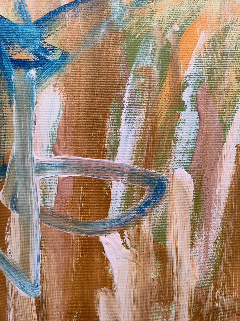 Original Abstract Expressionism Abstract Painting by Emily Starck