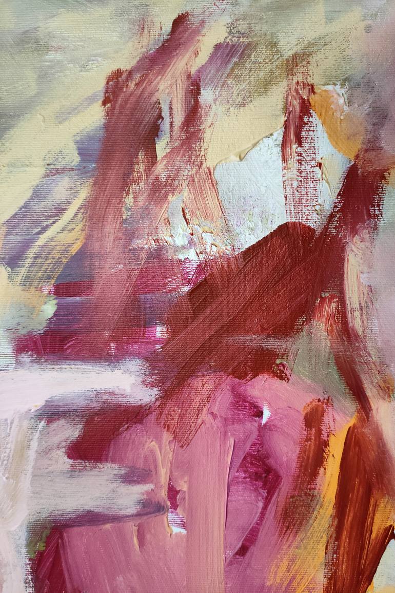 Original Abstract Expressionism Abstract Painting by Emily Starck