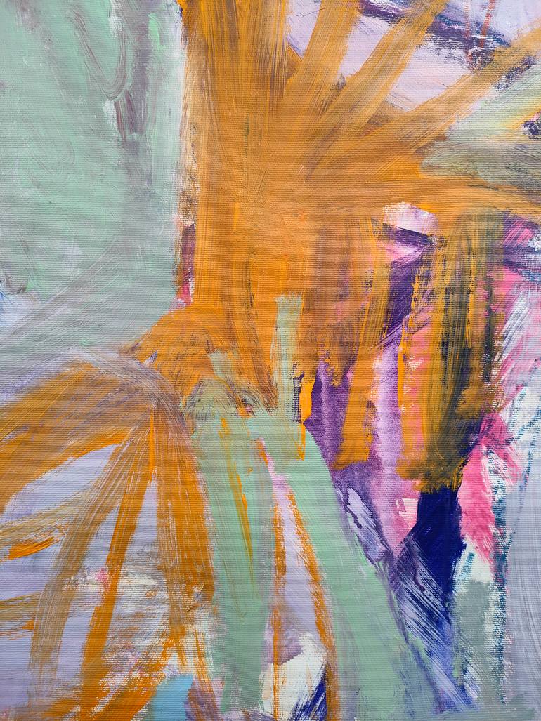 Original Abstract Expressionism Abstract Painting by Emily Starck