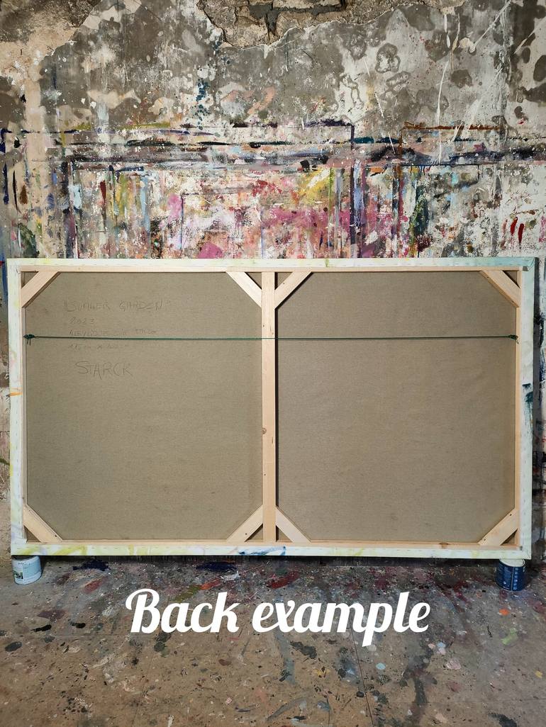 Original Abstract Expressionism Abstract Painting by Emily Starck