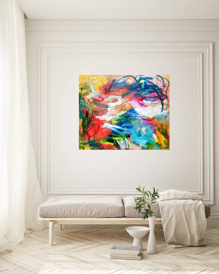 Original Abstract Painting by Emily STARCK