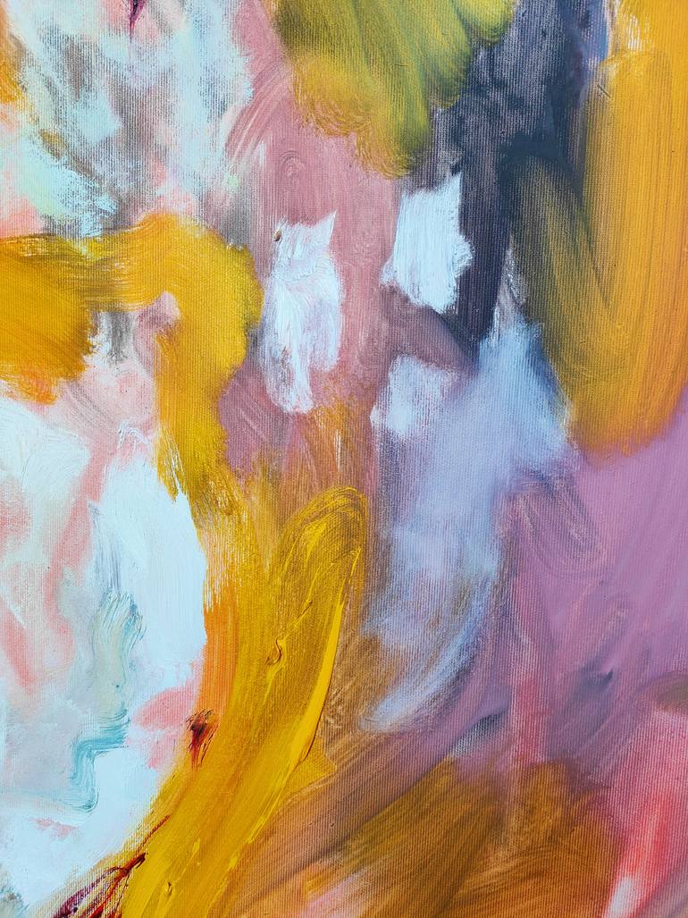 Original Abstract Expressionism Abstract Painting by Emily Starck