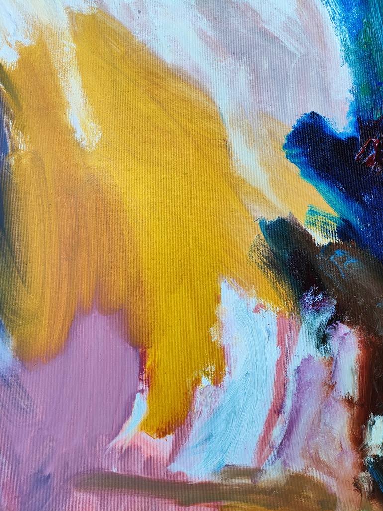 Original Abstract Expressionism Abstract Painting by Emily Starck