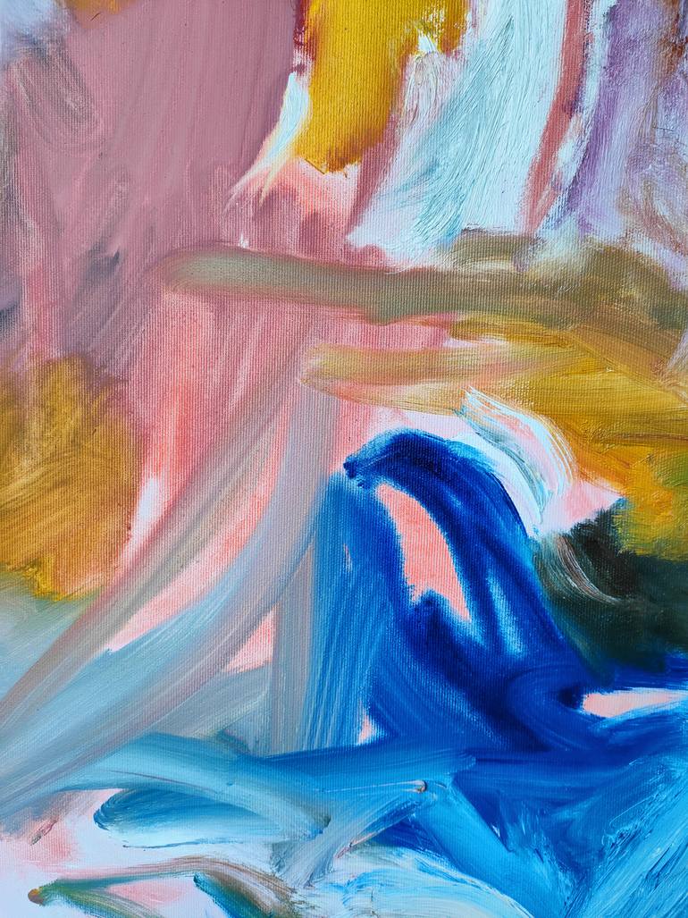 Original Abstract Expressionism Abstract Painting by Emily Starck