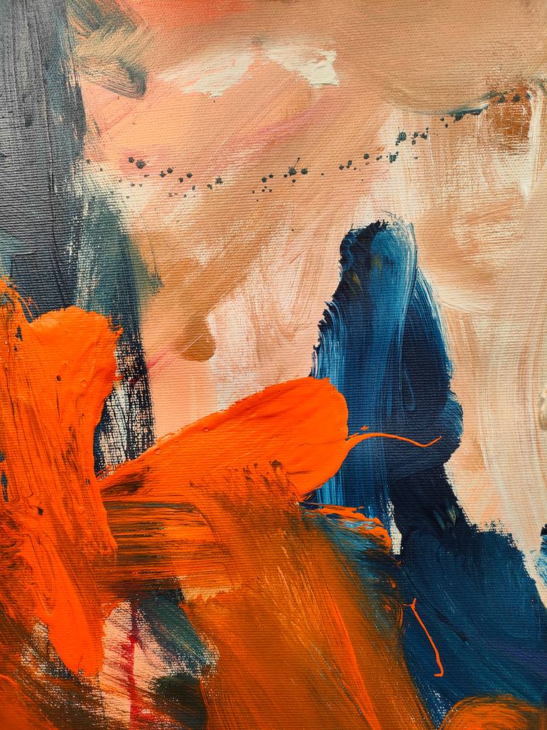 Original Abstract Expressionism Abstract Painting by Emily Starck