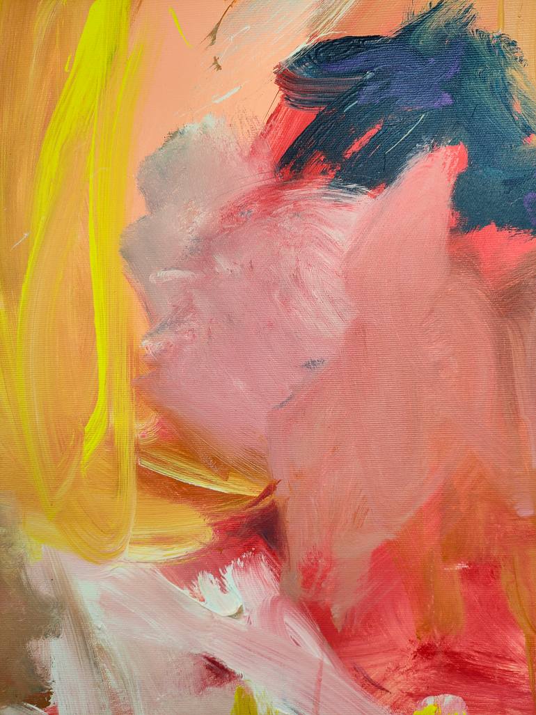 Original Abstract Expressionism Abstract Painting by Emily Starck