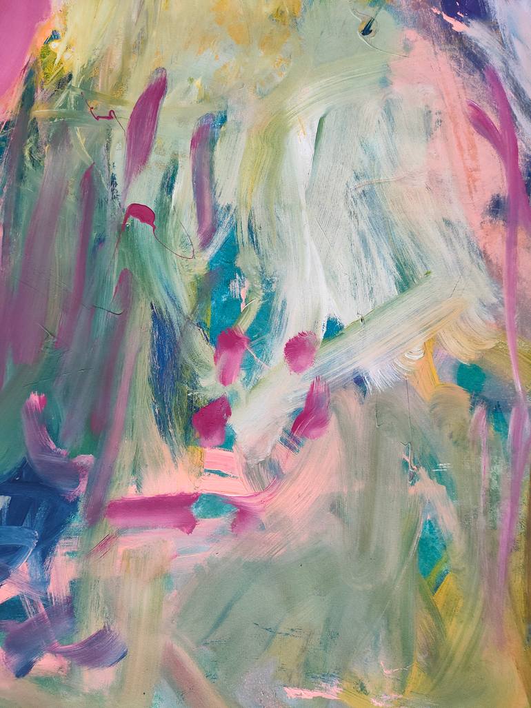 Original Abstract Expressionism Abstract Painting by Emily Starck