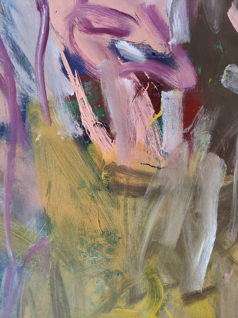Original Abstract Expressionism Abstract Painting by Emily Starck