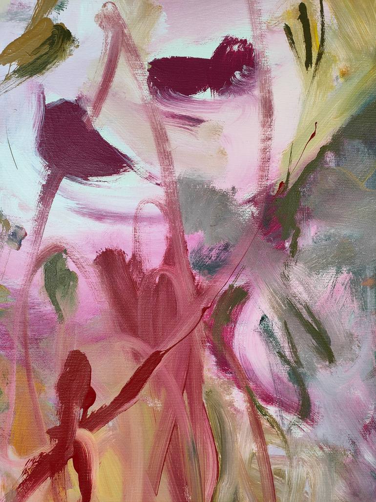 Original Abstract Expressionism Abstract Painting by Emily Starck