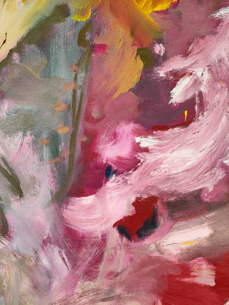 Original Abstract Expressionism Abstract Painting by Emily Starck