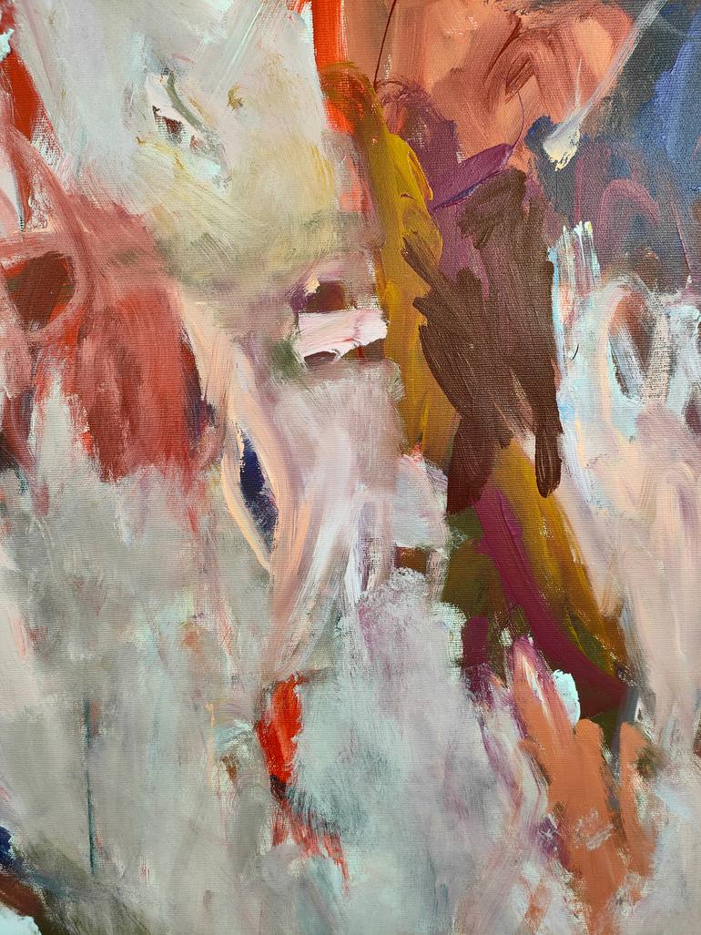 Original Abstract Expressionism Abstract Painting by Emily Starck