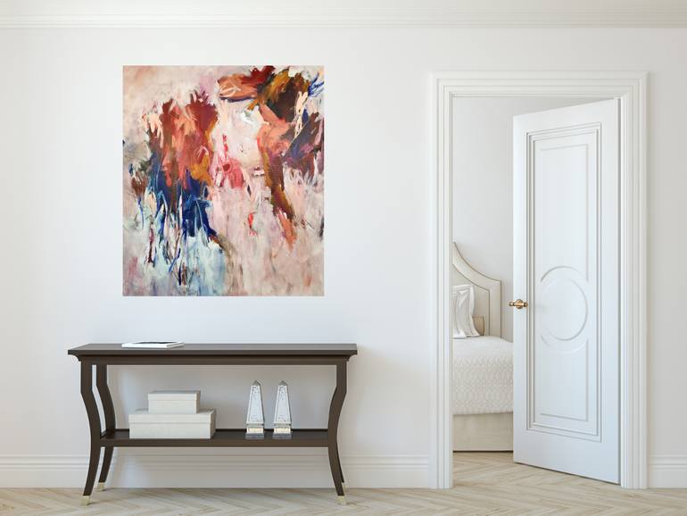 Original Abstract Expressionism Abstract Painting by Emily Starck